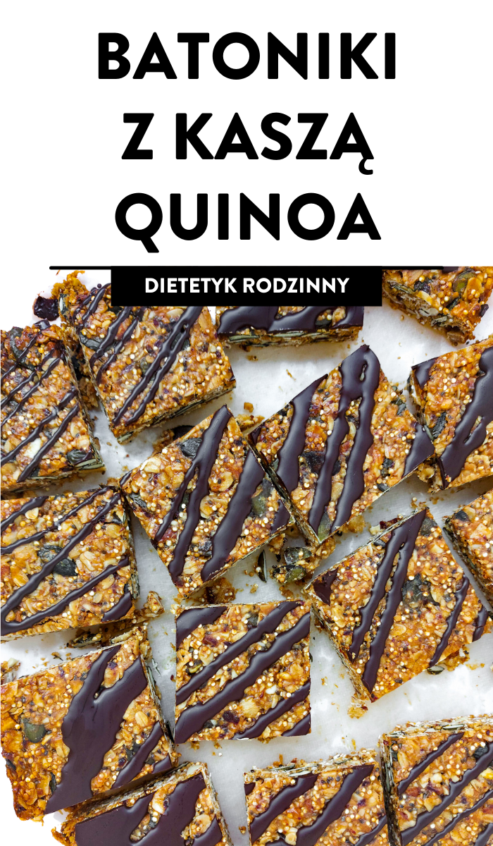 batoniki z kaszą quinoa